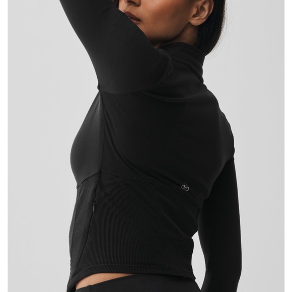 Alo airbrush corset full zip jacket - Picture 4 of 9